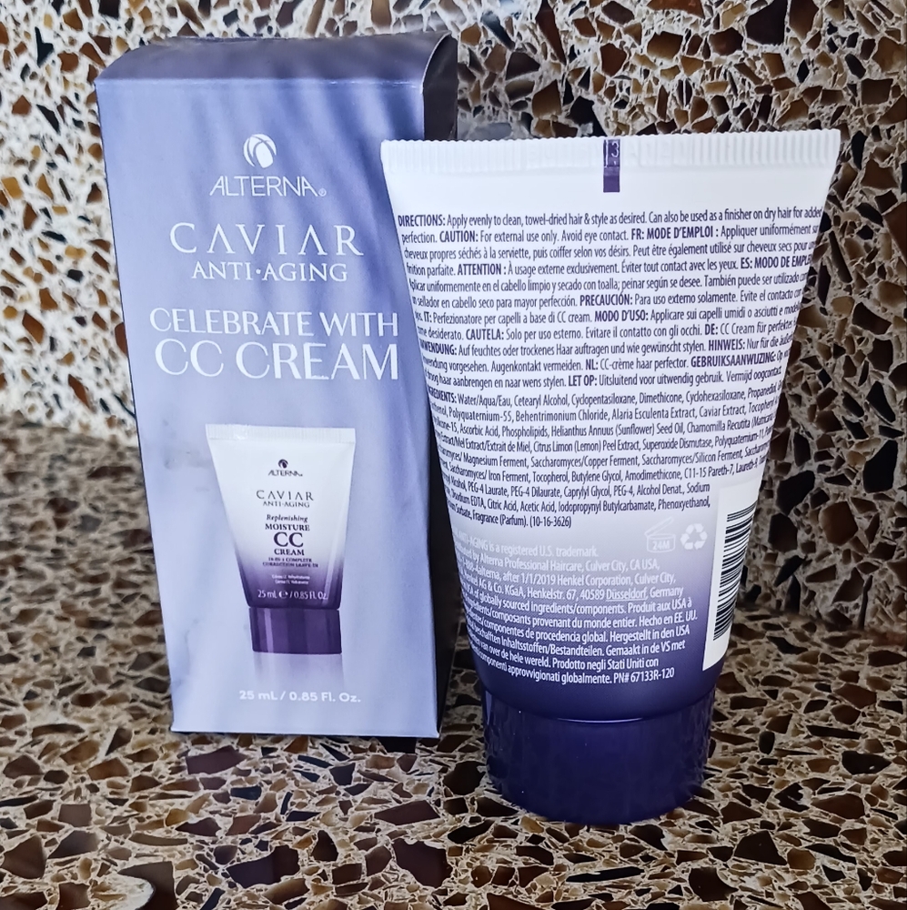 Alterna Cavair Anti-Aging Replenishing Hair Moisturizing CC Cream 0.85 ounce NIB - Picture 3 of 7